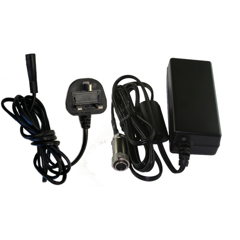 AC Power Adapter (United Kingdom), 6-pin, for Core models (not including CORE2CX[PLUS]) and Download Module